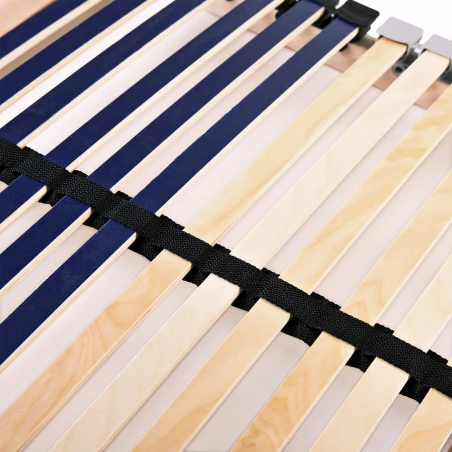Sommier à lattes sans matelas avec 42 lattes 7 zones 90x200 cm - 7
