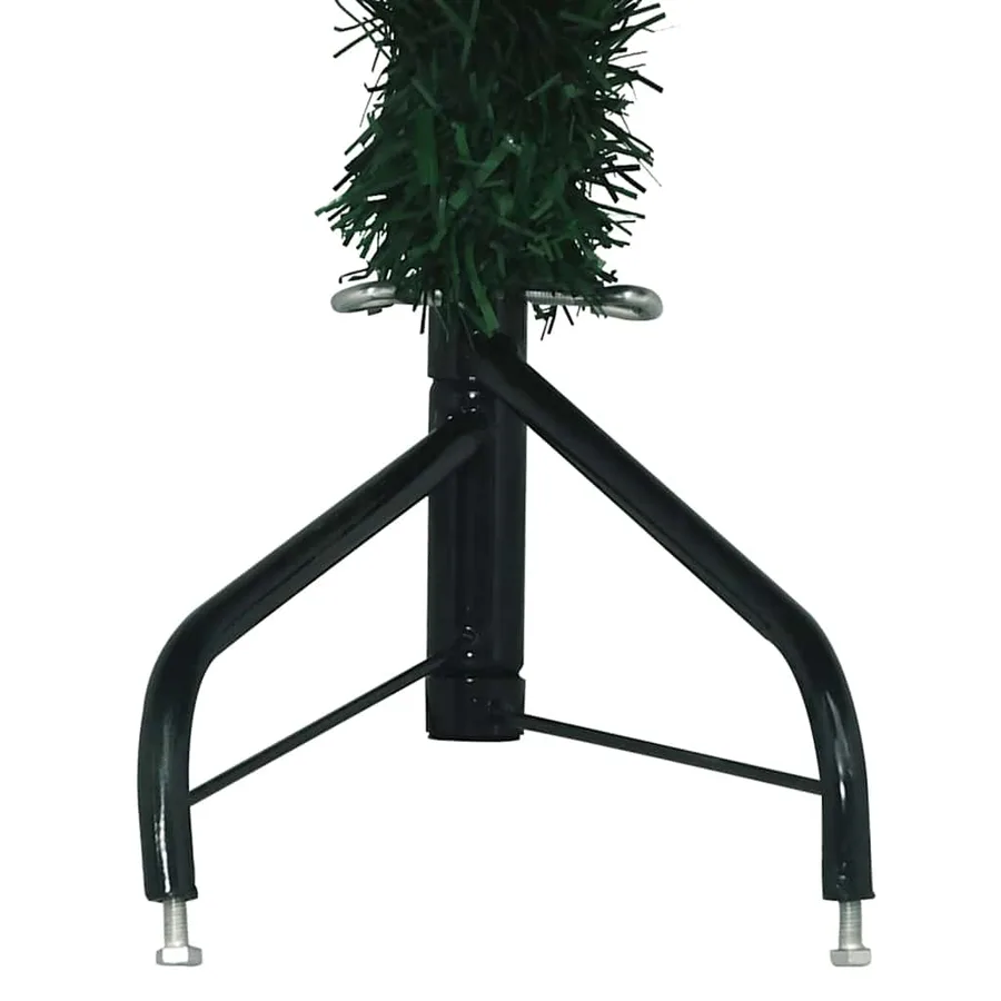 Sapin de Noël artificiel d'angle Vert 180 cm PVC - 5