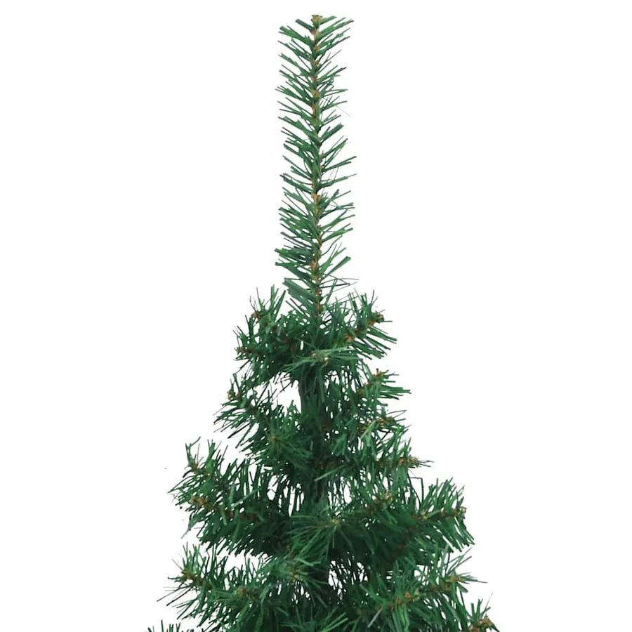 Sapin de Noël artificiel d'angle Vert 180 cm PVC - 6