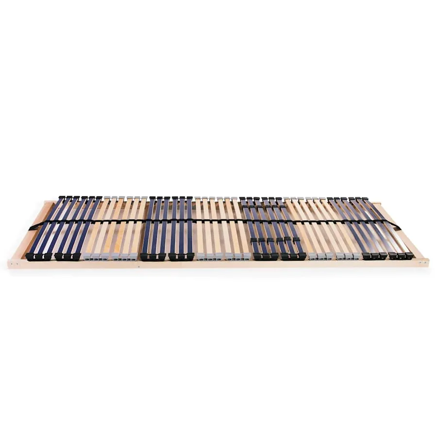 Sommiers à lattes sans matelas 2 pcs avec 42 lattes 90x200 cm - 2