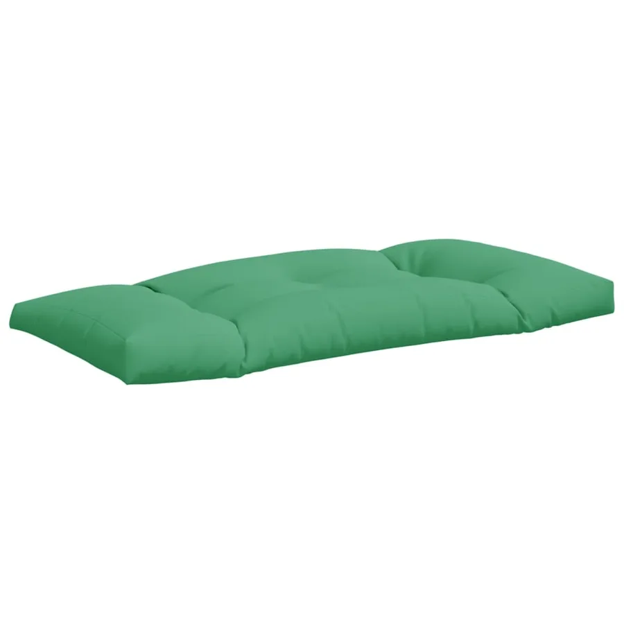 Coussins de palette lot de 2 vert tissu - 6
