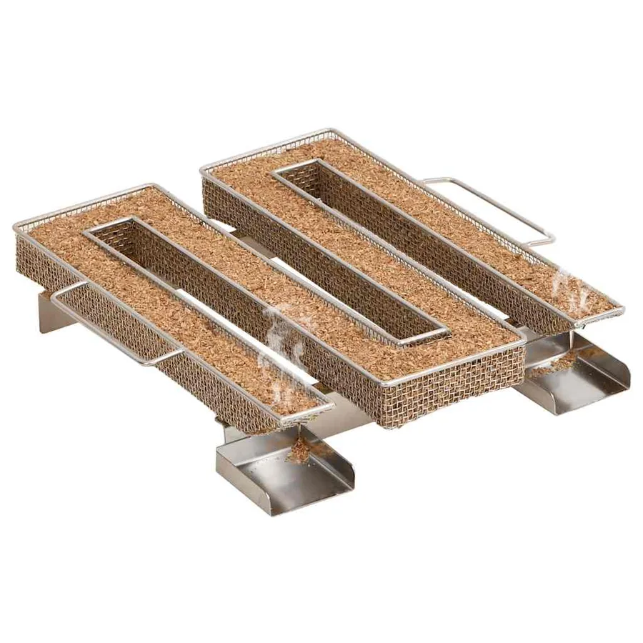 Générateur de fumée froide 4 côtés 22,5 cm acier inoxydable - 2