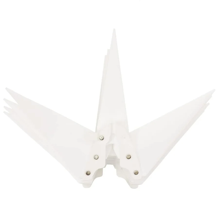 Lumières de Noël avec piquets 3 pcs LED pliable blanc 35 cm - 11