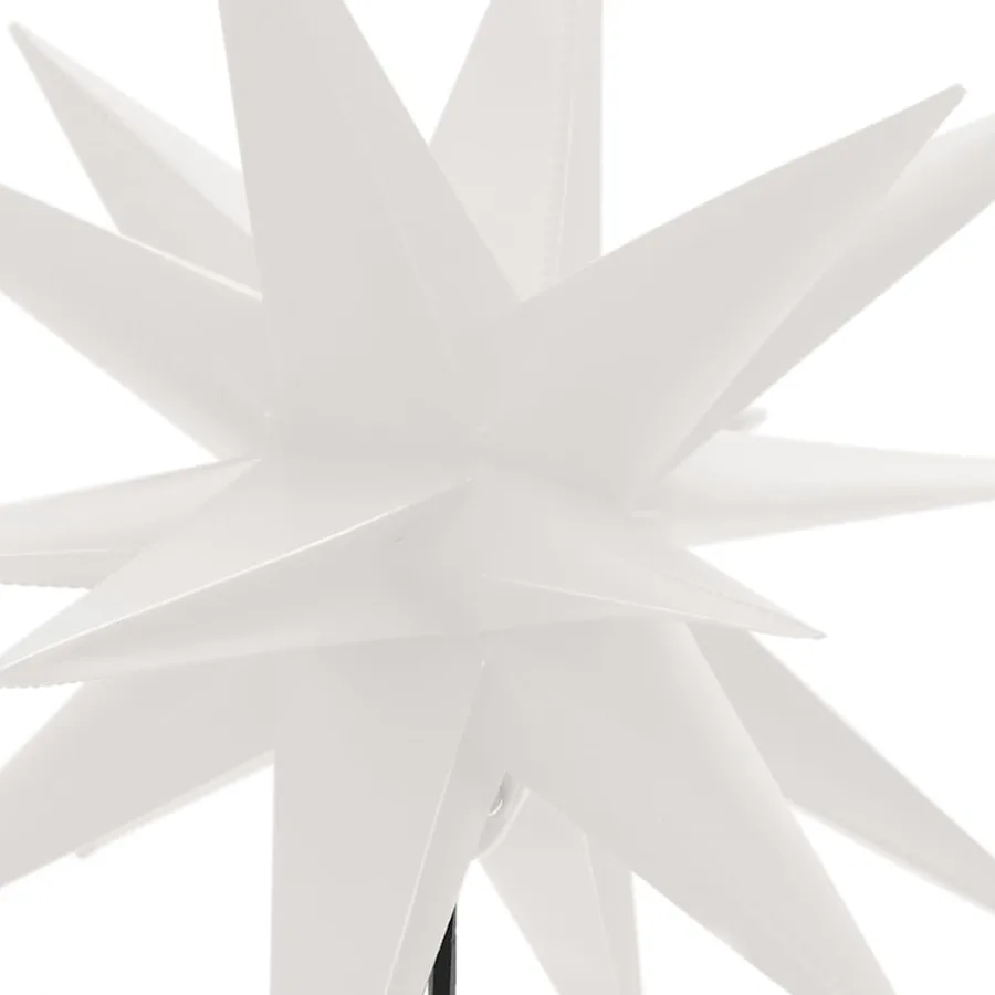 Lumières de Noël avec piquets 3 pcs LED pliable blanc 35 cm - 12