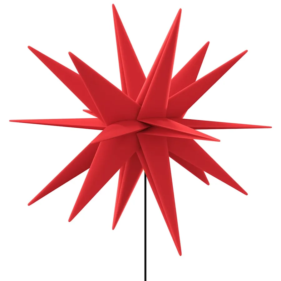 Lumière de Noël avec piquet LED pliable rouge 57 cm - 7