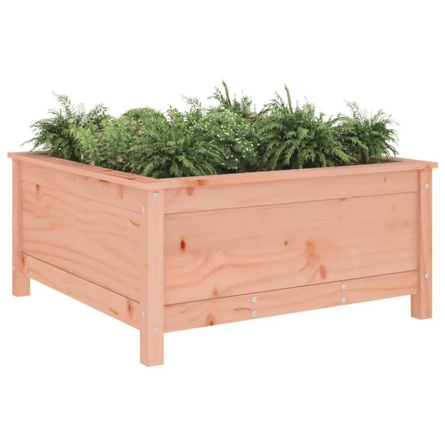 Jardinière 82,5x82,5x39 cm bois massif douglas - 3