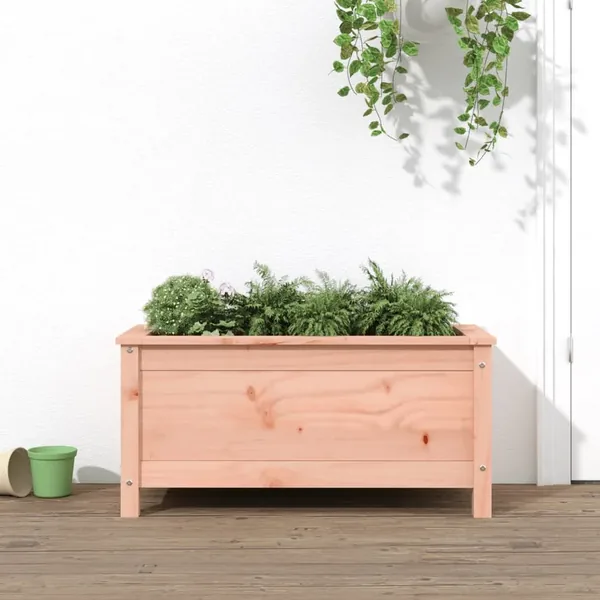 Jardinière 82,5x40x39 cm bois massif douglas