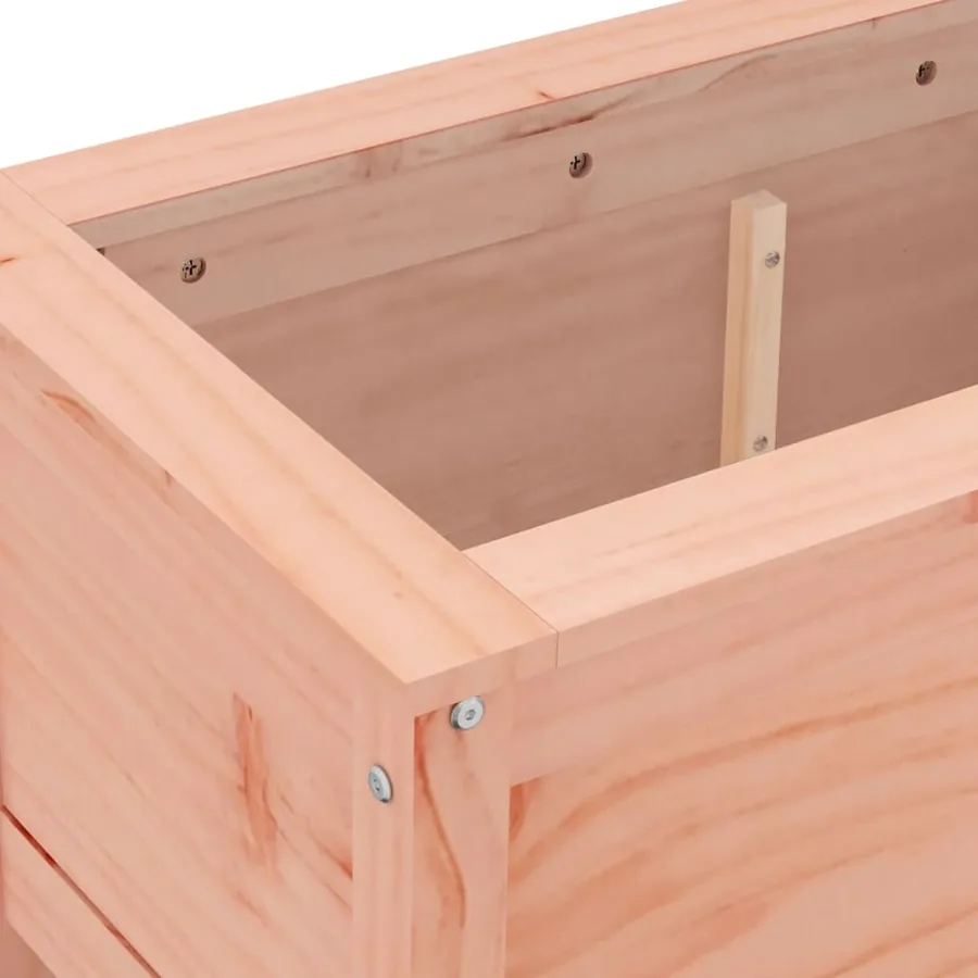 Jardinière 82,5x40x39 cm bois massif douglas - 7
