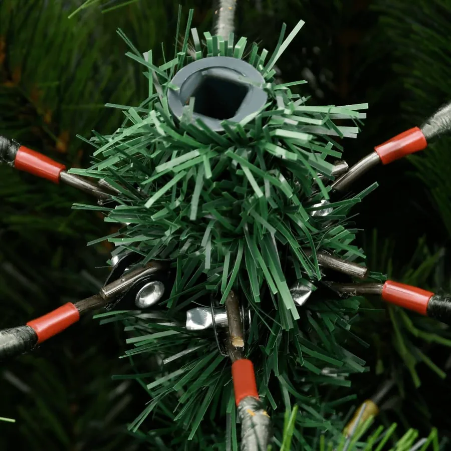 Sapin de Noël artificiel à charnières avec neige floquée 240 cm - 7