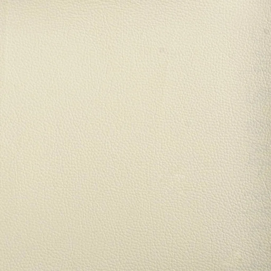 Ensemble de canapés 2 pcs avec coussins Crème Similicuir - 6