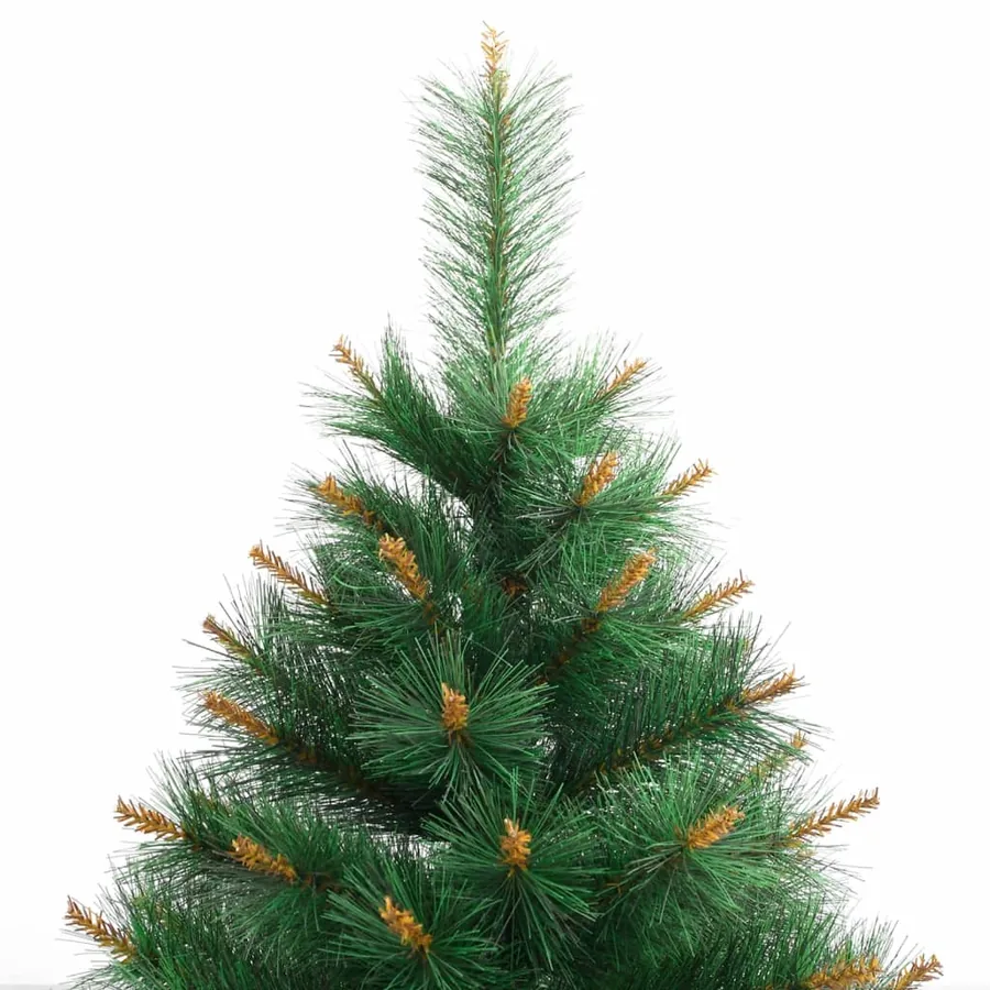Sapin de Noël artificiel à charnières avec support 210 cm - 4