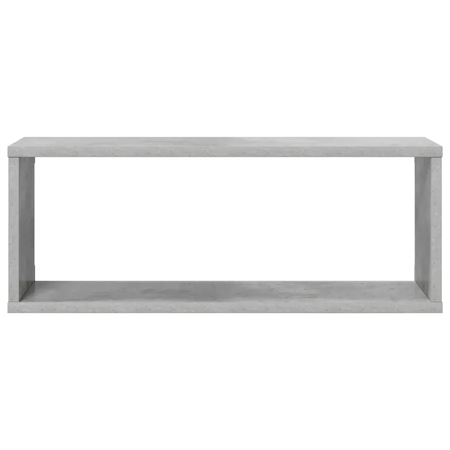 Étagères murales cube 6 pcs Gris béton Bois d’ingénierie - 5