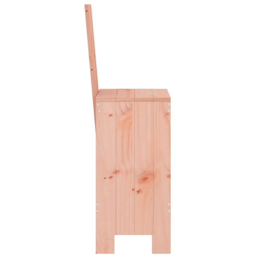 Tabourets de bar lot de 2 40x42x120 cm bois massif douglas - 5