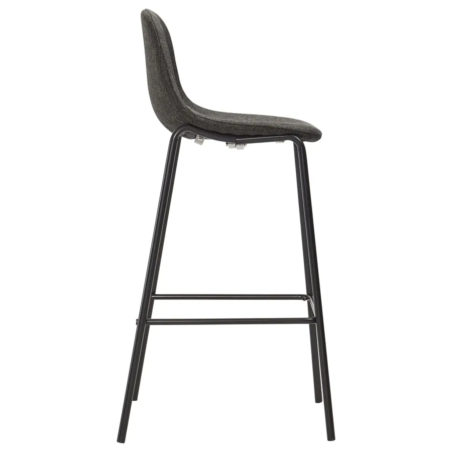 Ensemble de bar 3 pcs Tissu Gris foncé - 9
