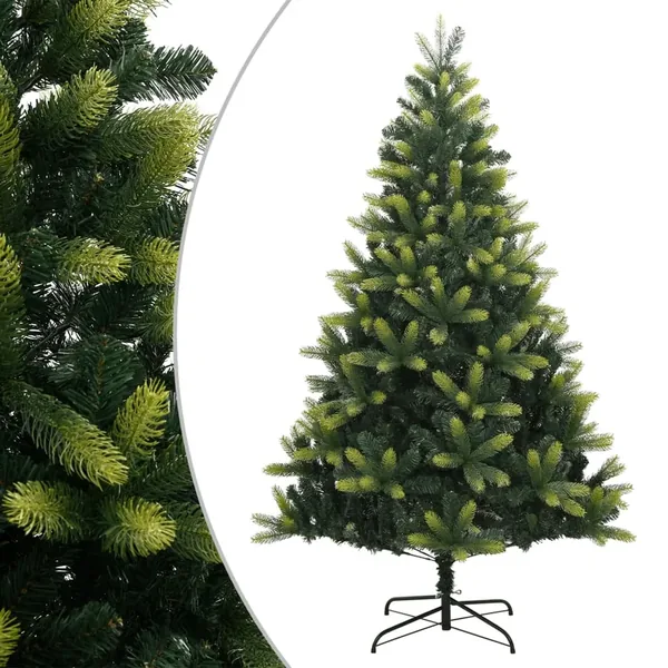 Sapin de Noël artificiel à charnières avec support 240 cm