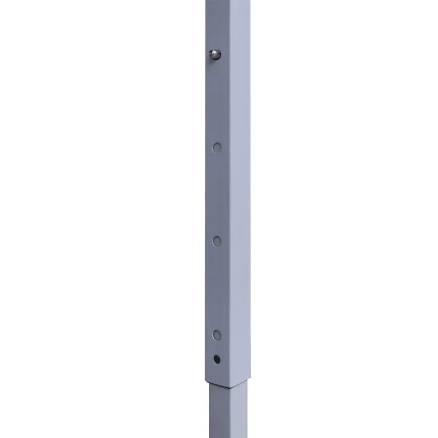 Tente de réception pliable avec 4 parois 2x2 m Acier Bleu - 7