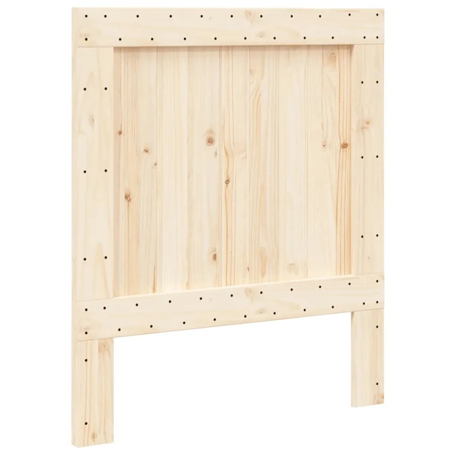 Tête de lit 80x104 cm bois massif de pin - 2