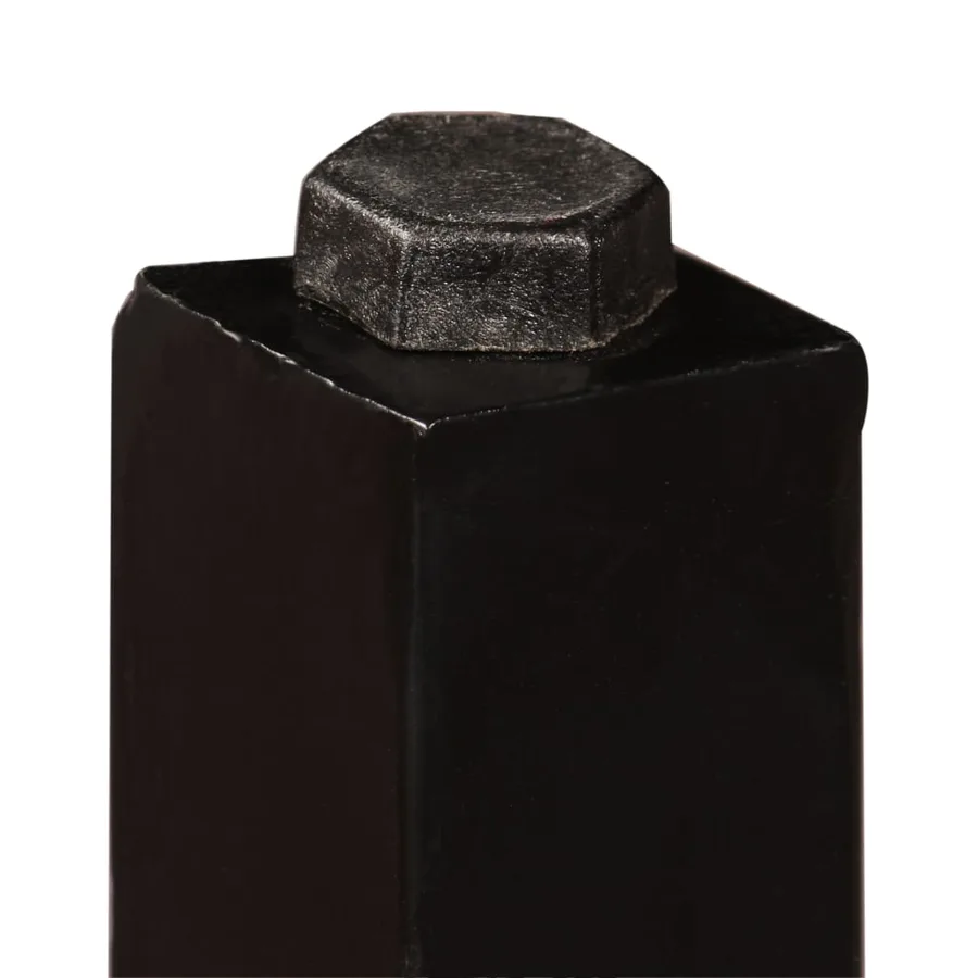 Ensemble de bar 7 pcs Bois d'acacia solide et cuir véritable - 9