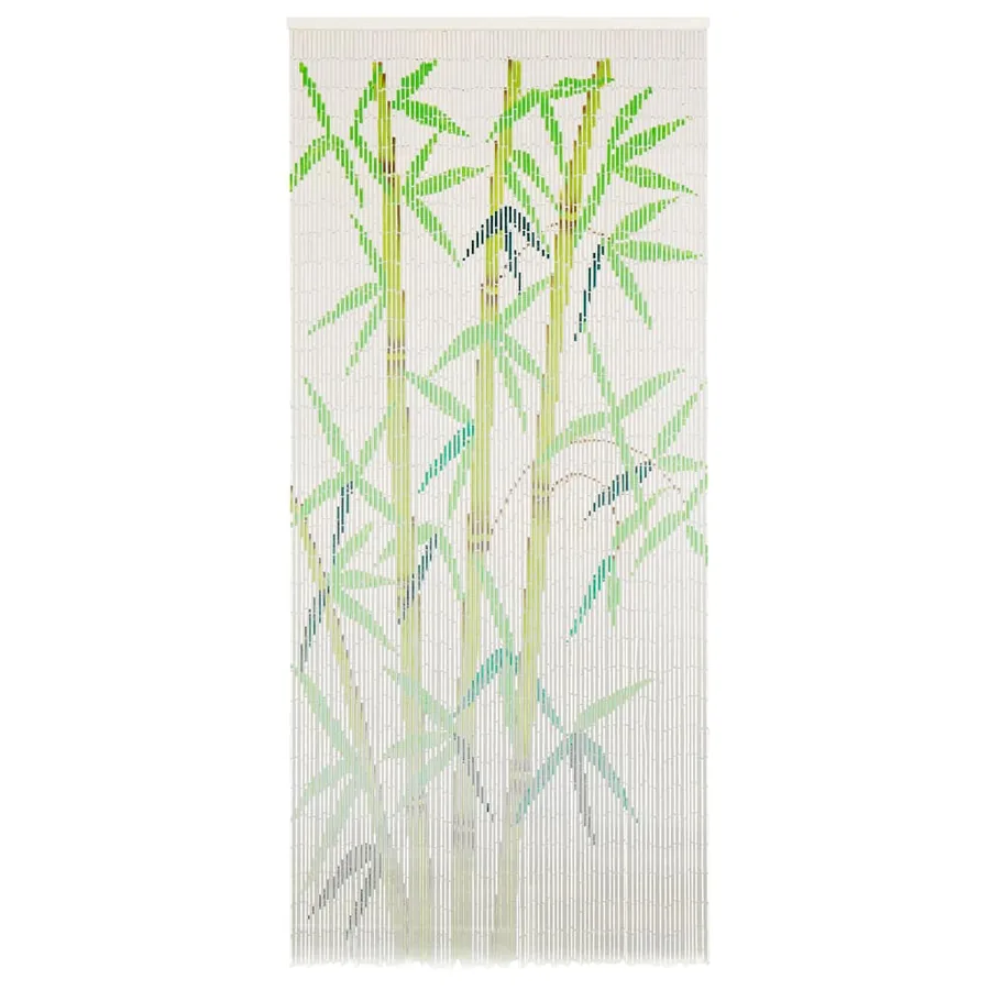 Rideau de porte contre insectes Bambou 90 x 200 cm