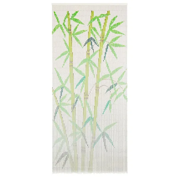 Rideau de porte contre insectes Bambou 90 x 200 cm