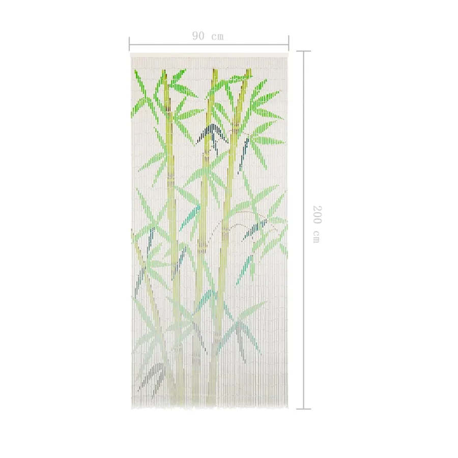 Rideau de porte contre insectes Bambou 90 x 200 cm - 6