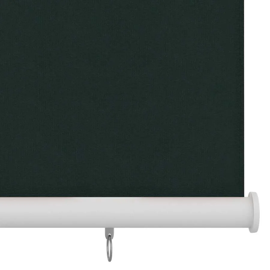Store roulant d'extérieur 125 (l) x 230 (H) cm vert foncé HDPE - 4