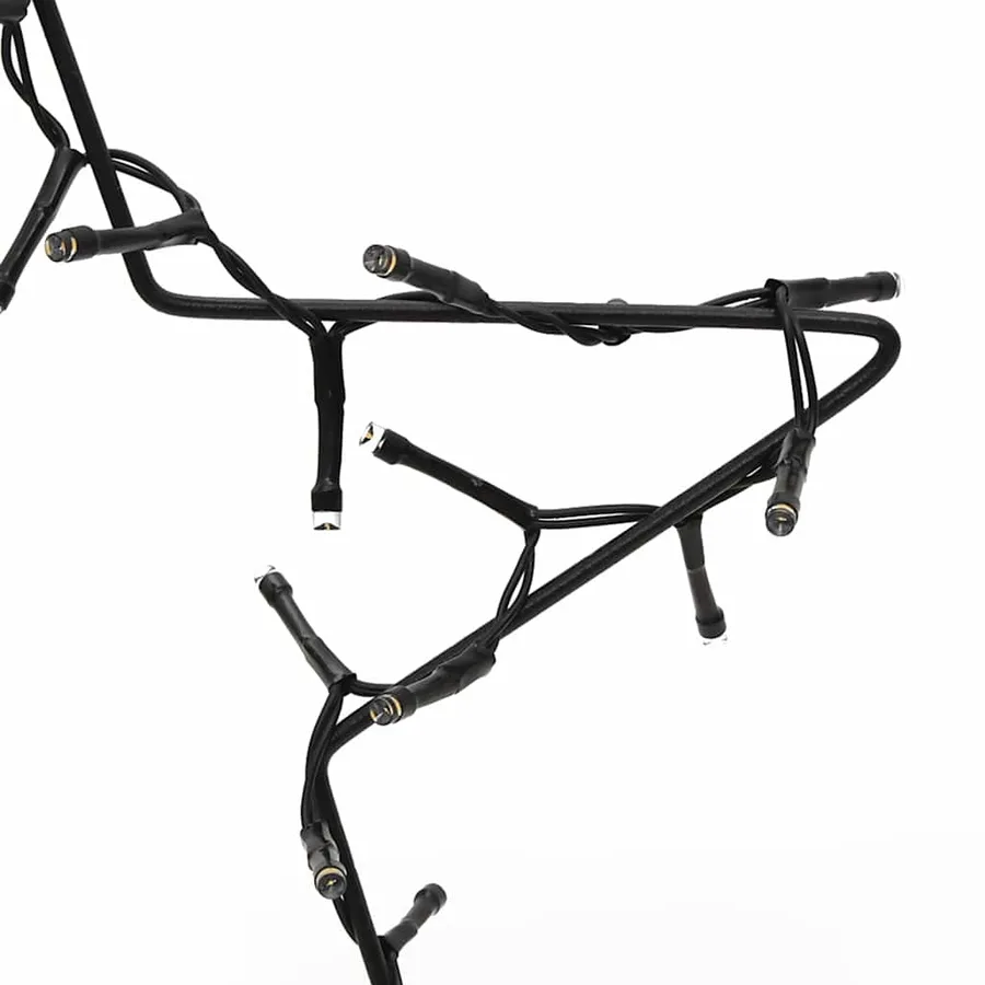 Décoration lumineuse étoile de Noël piquets 3 pcs 50 LED 29 cm - 8