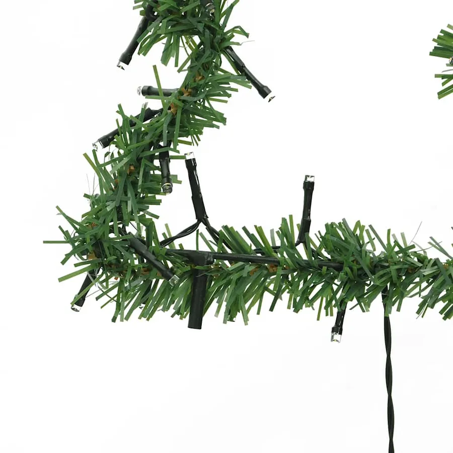 Décoration lumineuse arbre de Noël piquets 3 pcs 50 LED 30 cm - 9