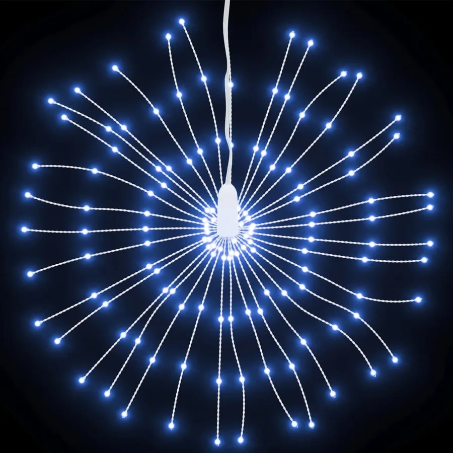 Étoile rayonnante de Noël 140 LED 2 pcs blanc froid 17 cm - 4