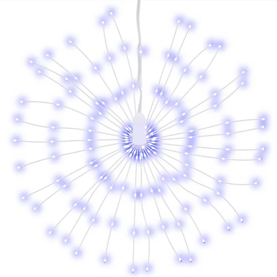 Étoile rayonnante de Noël 140 LED bleu 17 cm - 2