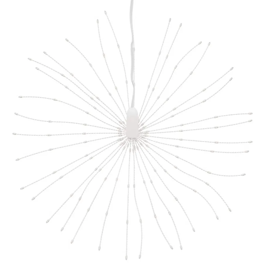 Étoile rayonnante de Noël 140 LED bleu 17 cm - 4