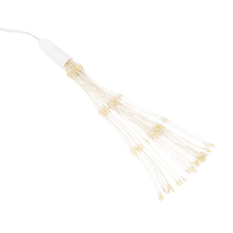 Étoile rayonnante de Noël 140 LED bleu 17 cm - 5