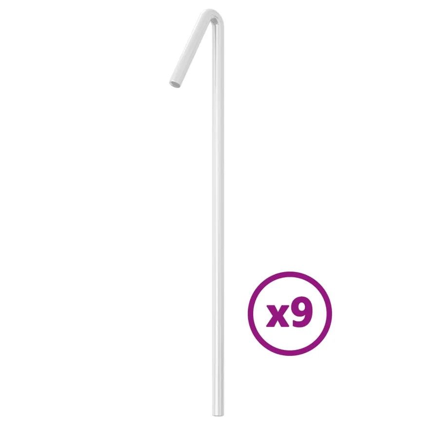 Guirlande de sapin de Noël 320 LED bleu 375 cm - 8