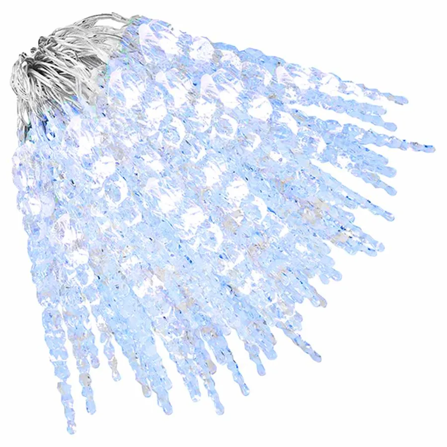 Guirlande lumineuse de Noël 200 LED Blanc froid 20 m Acrylique PVC - 3