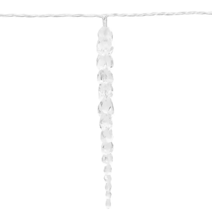 Guirlande lumineuse de Noël 200 LED Blanc froid 20 m Acrylique PVC - 7