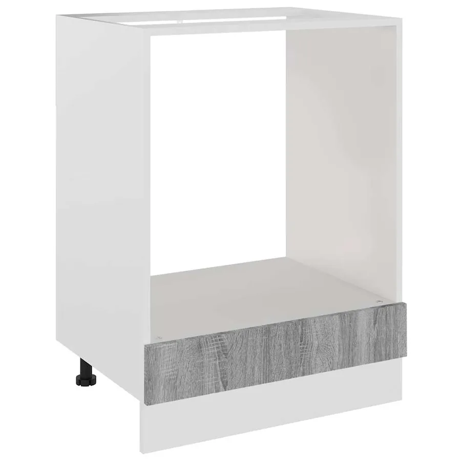 Meuble de four "Riga" Gris Sonoma 60 x 46 x 81,5 cm Bois d'ingénierie - 2