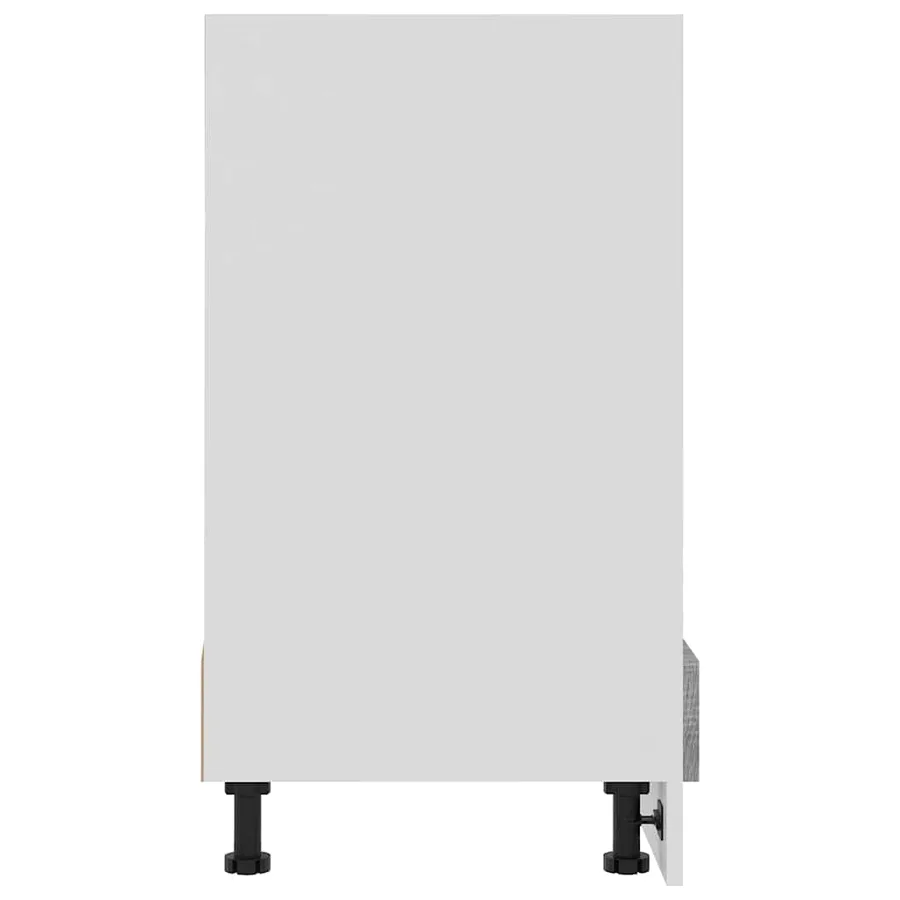 Meuble de four "Riga" Gris Sonoma 60 x 46 x 81,5 cm Bois d'ingénierie - 6