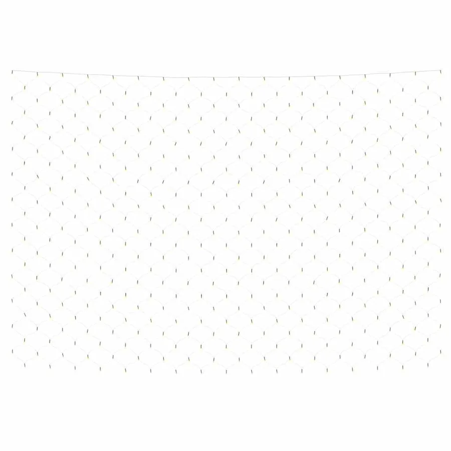 Filet lumineux blanc chaud de Noël 4x4 m 544 LED Int/ext - 6