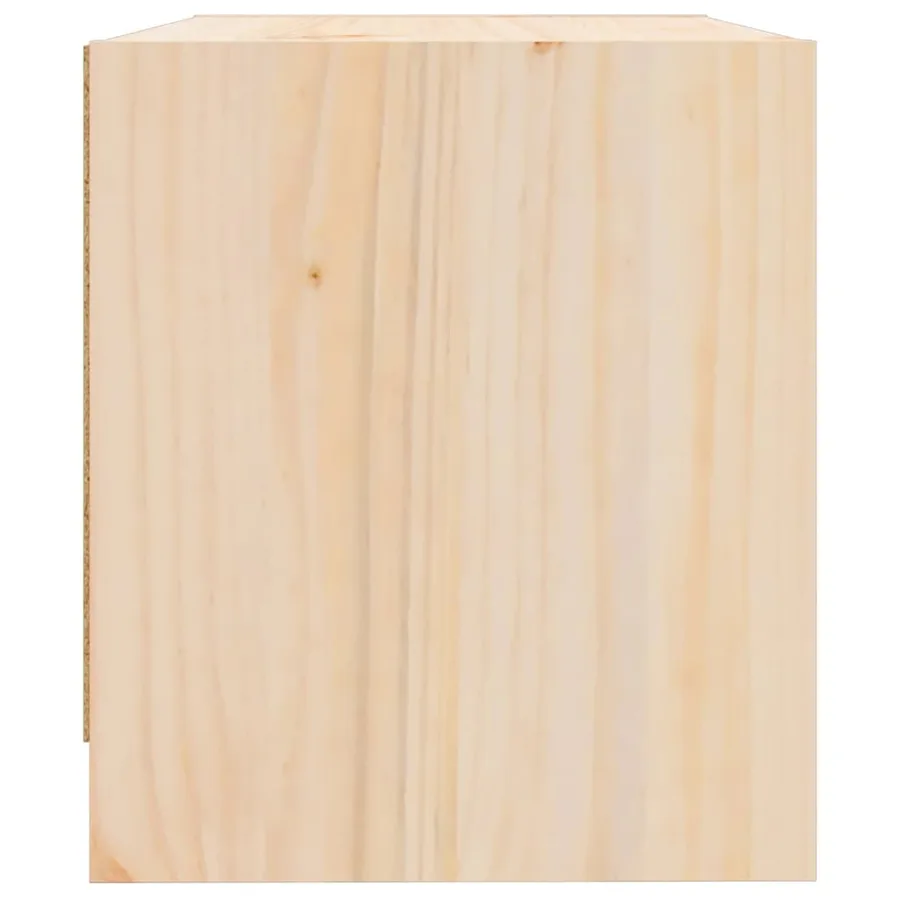 Tables de chevet 2 pcs 40x31x35,5 cm bois de pin massif - 8