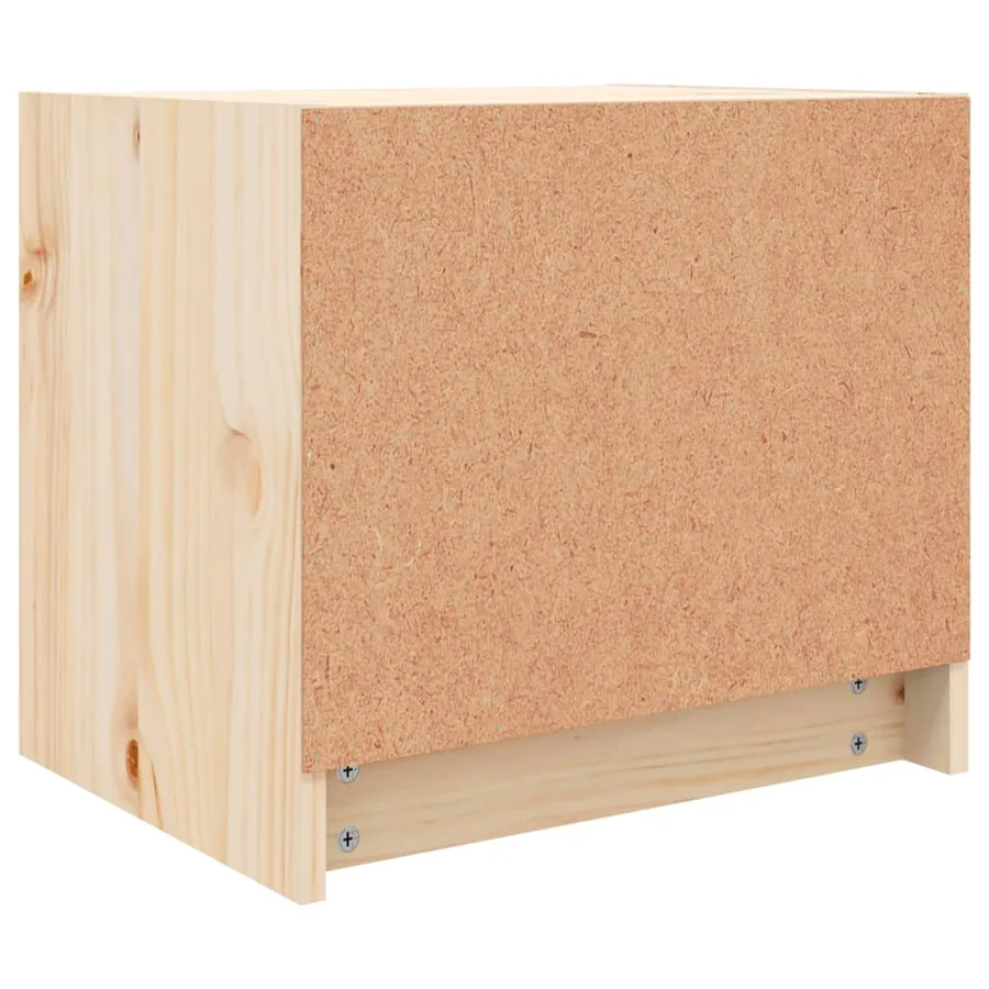 Tables de chevet 2 pcs 40x31x35,5 cm bois de pin massif - 9