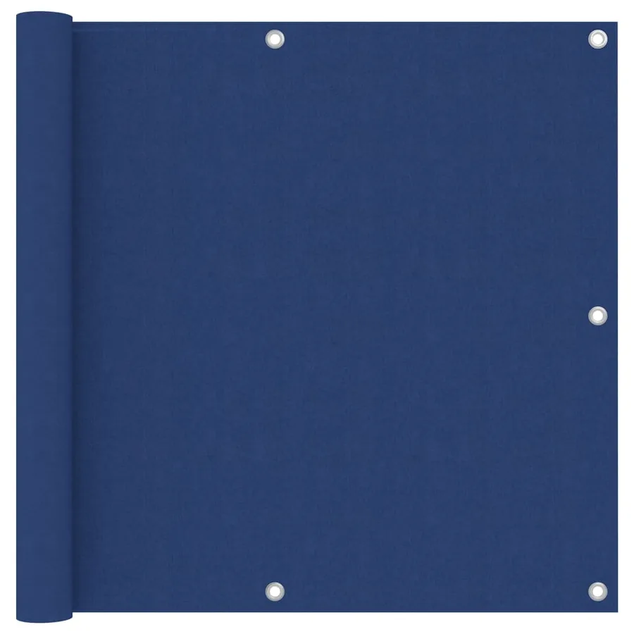 Écran de balcon Bleu 90x400 cm Tissu Oxford