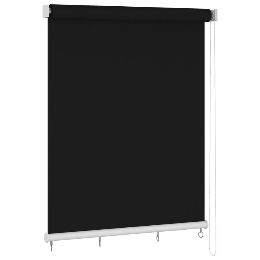 Store roulant d'extérieur 225 (l) x 230 (H) cm noir - 2