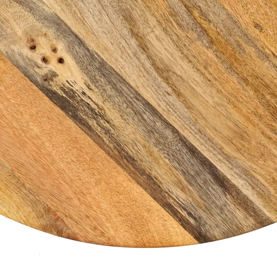 Table de bar Bois de manguier massif 60 x (76-110) cm - 7
