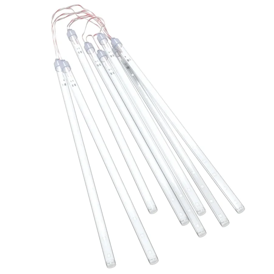 Guirlandes lumineuses 8 pcs 30 cm 192 LED blanc froid - 3
