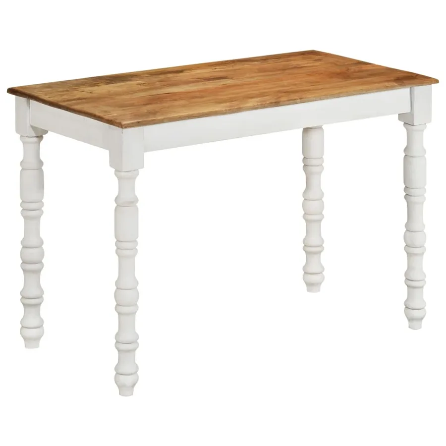 Table à dîner 110x60x76 cm Bois de manguier massif - 11
