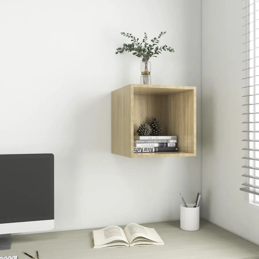 Armoire murale Chêne Sonoma 37x37x37 cm Bois d’ingénierie