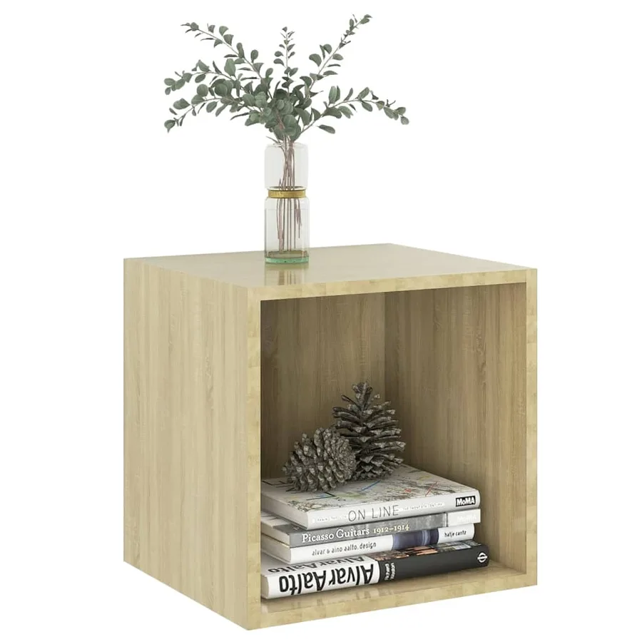 Armoire murale Chêne Sonoma 37x37x37 cm Bois d’ingénierie - 3
