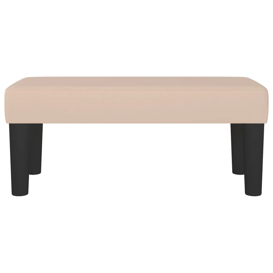 Banc Cappuccino 70x30x30 cm Similicuir - 3