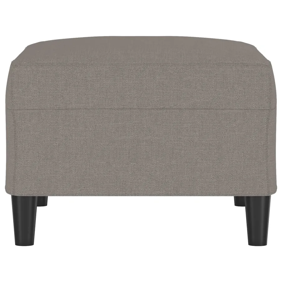 Repose-pied Taupe 70x55x41 cm Tissu - 4