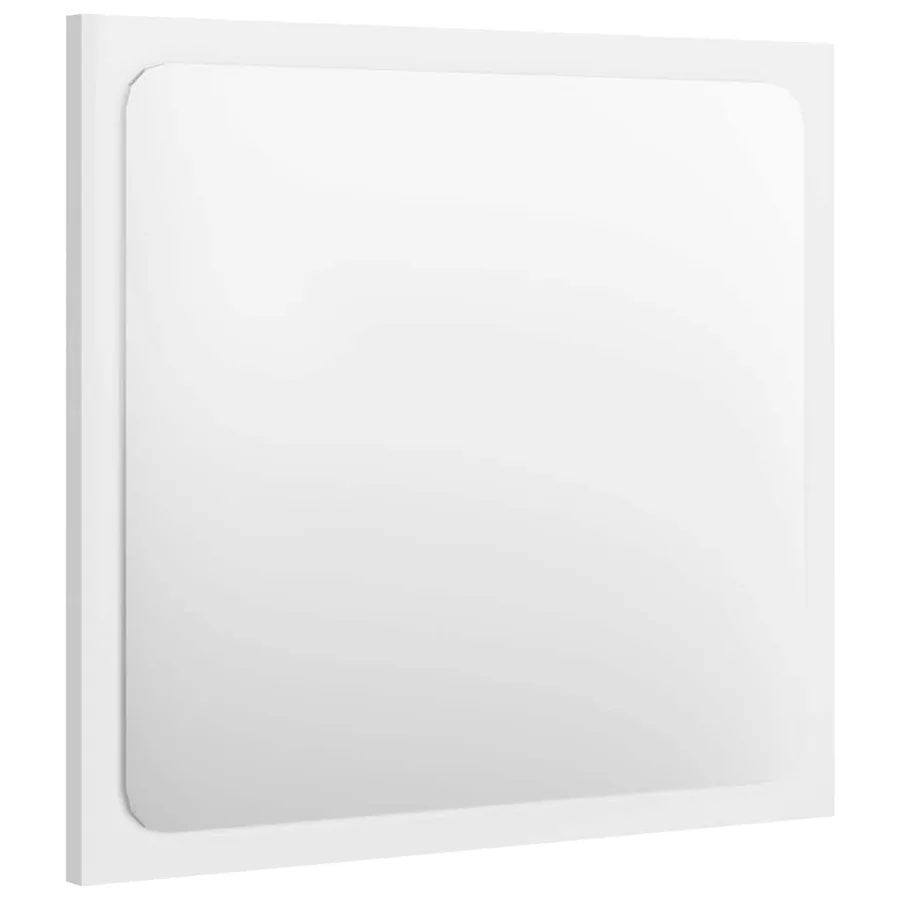 Ensemble de meubles de bain 2 pcs Blanc brillant Aggloméré - 8